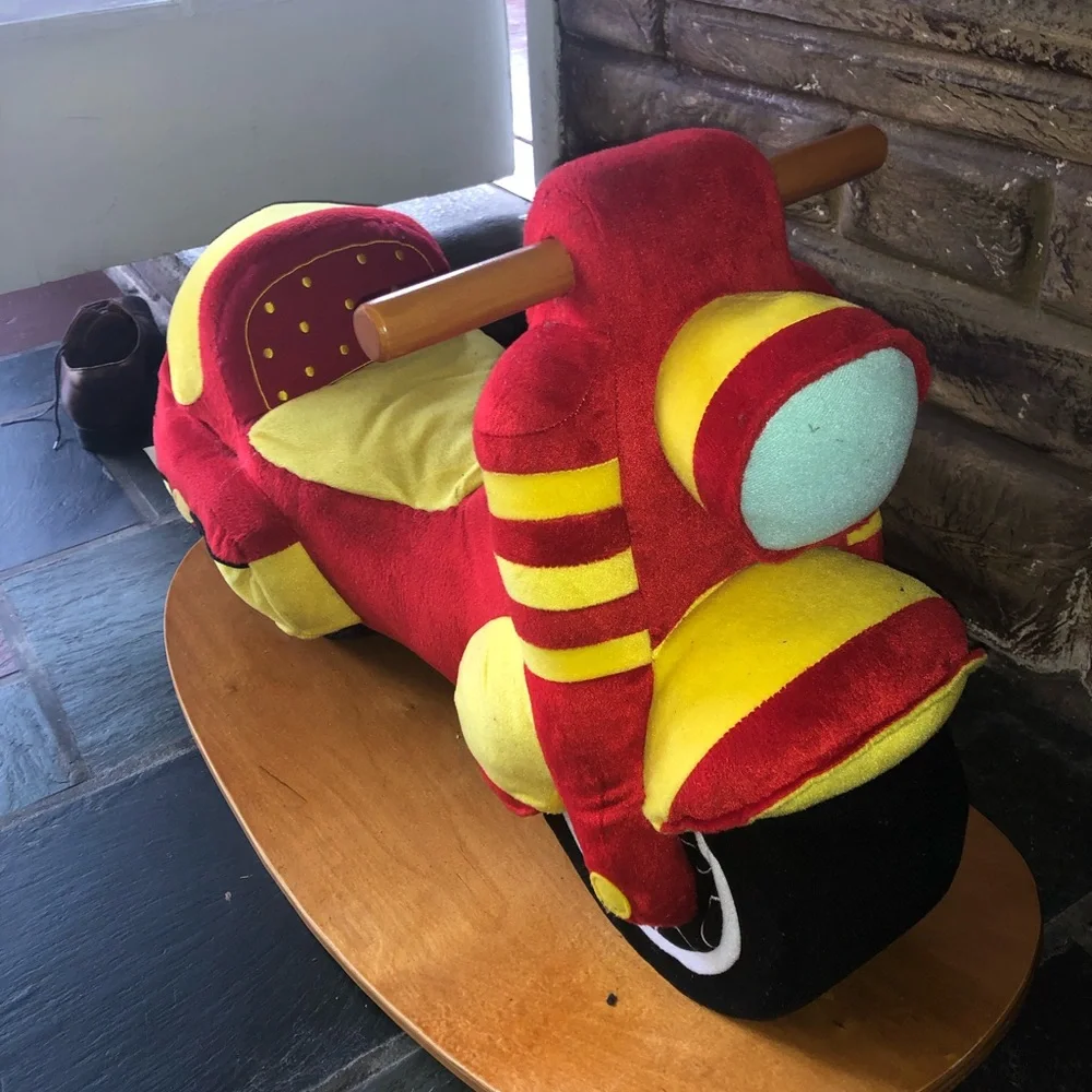 Plush Ride On Motorcycle - Picture 3 of 4